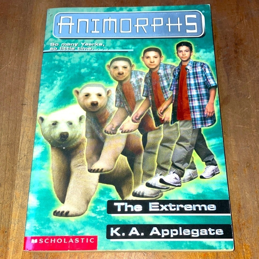 Vintage Animorphs children’s series- book #25 The Extreme